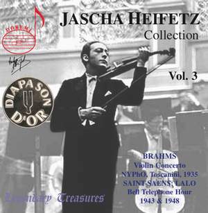 Jascha Heifetz Collection Vol. 3