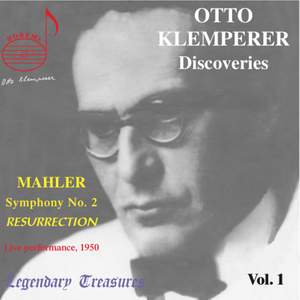 Otto Klemperer Discoveries Vol. 1