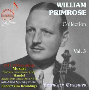 William Primrose Collection (Vol. 3) Product Image