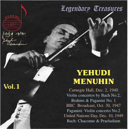 Yehudi Menuhin Vol. 1