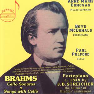 Brahms: Cello Sonata No. 1 In E Minor, Op. 38, etc.