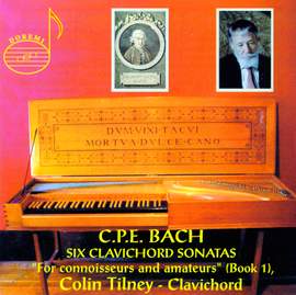 Bach, C P E: Sechs Clavier‐Sonaten Wq55