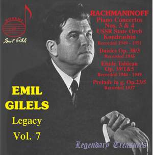 Emil Gilels Legacy Vol. 7