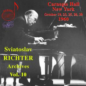 Sviatoslav Richter Archives, Volume 10