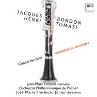 Bondon & Tomasi: Clarinet Concertos