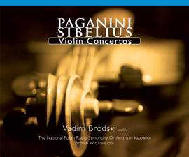 Paganini & Sibelius: Masterpieces for Violin & Orchestra