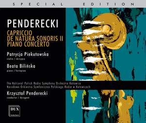 Penderecki: Capriccio for violin & orchestra Product Image