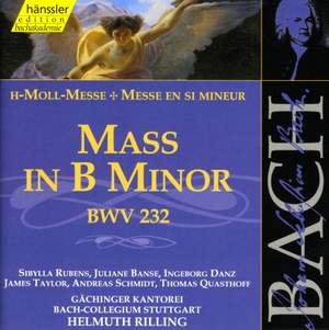 Bach, J S: Mass In B Minor, BWV232 - Hänssler: 92070 - 2 CDs Or ...