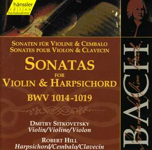 Bach, J S: Sonatas for Violin & Harpsichord Nos. 1-6, BWV1014-1019