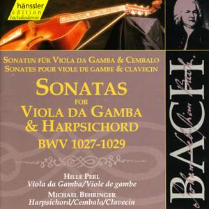 Bach, J S: Viola da Gamba Sonatas Nos. 1-3, BWV1027-1029