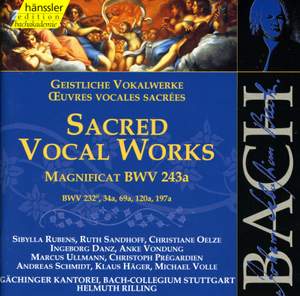 Bach: Sacred Vocal Works Product Image