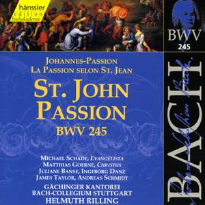 Bach, J S: St John Passion, BWV245