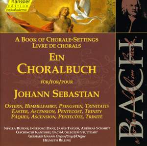 A Book of Chorale Settings for Johann Sebastian