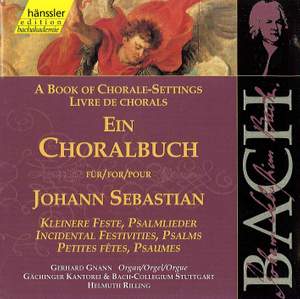 A Book of Chorale Settings for Johann Sebastian