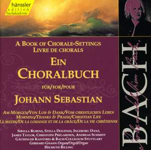 A Book of Chorale Settings for Johann Sebastian