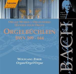 Bach, J S: Chorale Preludes I, BWV599-644 'Orgelbüchlein'