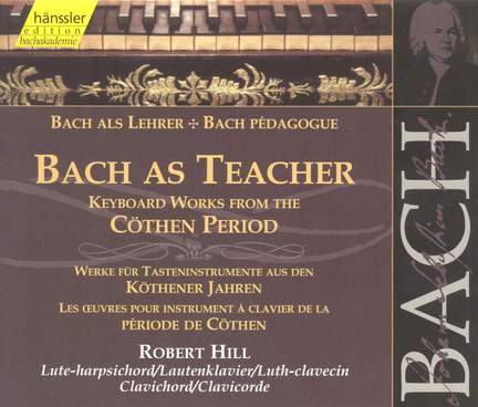 Bach as Teacher