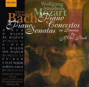 Mozart: Three Piano Concertos, K107, etc.