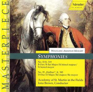 Mozart: Symphonies Nos. 33 and 35