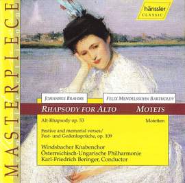 Windsbacher Knabenchor: Brahms/Mendelssohn-Rhapsodies