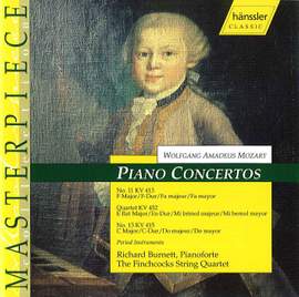 Mozart, Wolfgang Amadeus: Piano concertos 11 & 13