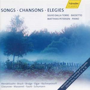 Songs, Chansons, Elegies
