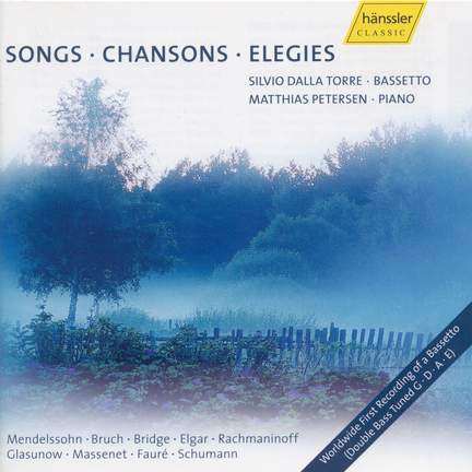 Songs, Chansons, Elegies
