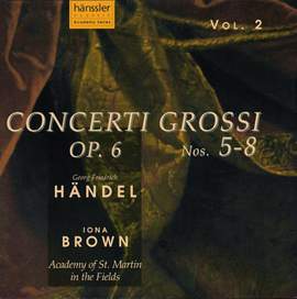 Handel: Concerti Grossi, Op. 6 Nos. 5-8