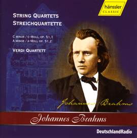 Brahms: String Quartets Nos. 1 & 2