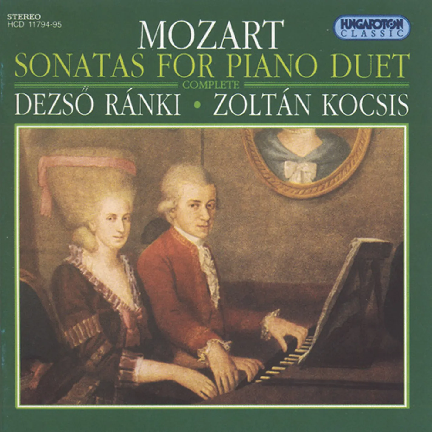 Mozart: Sonatas for Piano Duet - Hungaroton: HCD11794-95