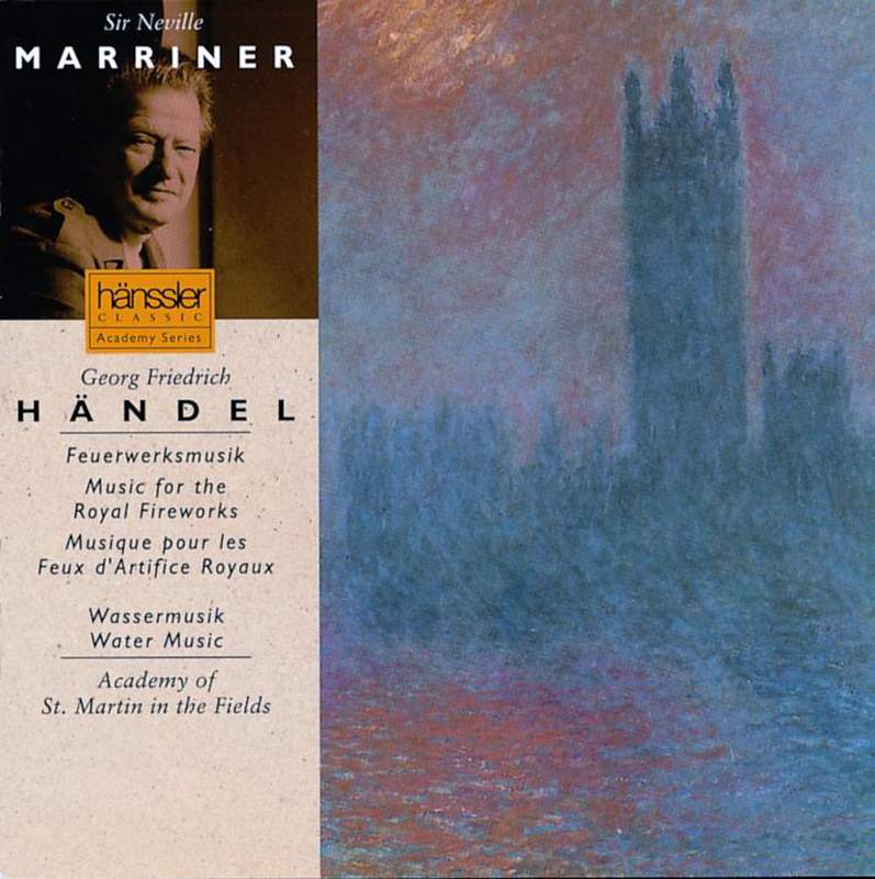 Handel: Music for the Royal Fireworks & Water Music Suites - Argo