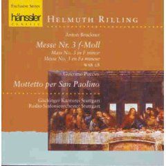 Bruckner: Mass No. 3 in F minor