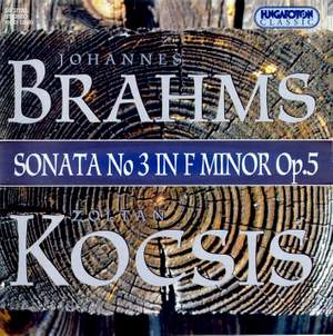 Brahms: Piano Sonata No. 3 in F minor, Op. 5