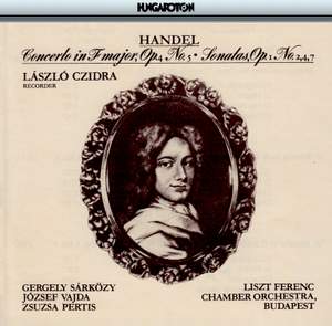 Handel: Recorder Concertos & Sonatas