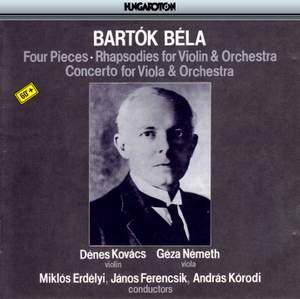 Bartók: Four Orchestral Pieces Op. 12 (Sz 51), etc.