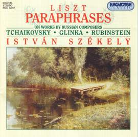 Liszt: Paraphrases on works by Russian Composers