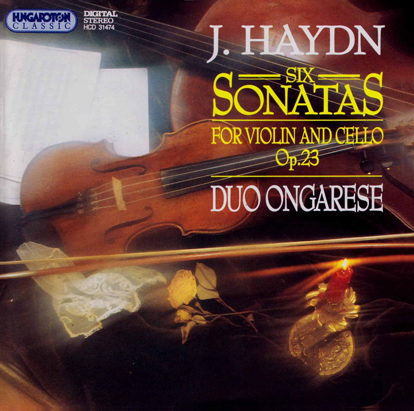 Haydn: 6 Sonatas for Violin and Viola HobVI - Hungaroton: HCD31474