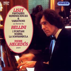 Liszt: Fantasias, Reminiscences and Variations on Themes by Bellini Product Image
