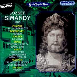 Simandy, Jozsef: Tenor: Arias & Duets By