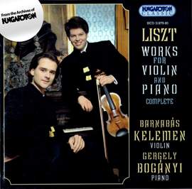 Liszt: Works for Violin & Piano (complete)