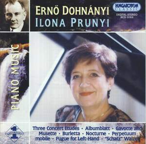 Dohnanyi: Piano Music Vol 1