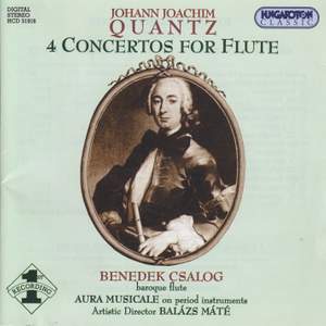 Quantz: 4 Concertos For Flute