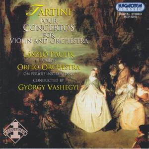 Tartini: Four Concertos for Violin & Orchestra Product Image