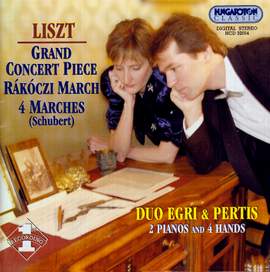 Liszt: Rákóczi March, for two pianos, S608, etc.