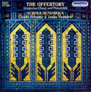 The Offertory: Gregorian Chant And Palestrina