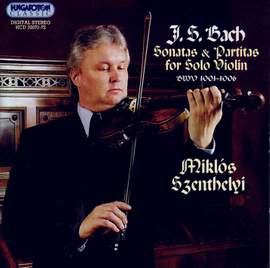 Bach, J S: Sonatas & Partitas for solo violin, BWV1001-1006