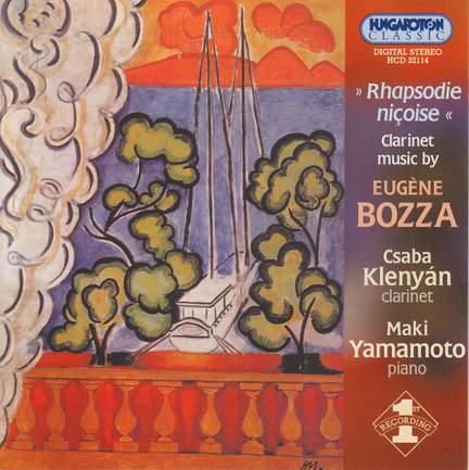 Clarinet Music by Eugene Bozza