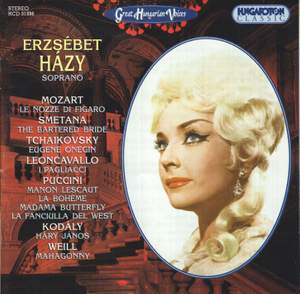 Great Hungarian Voices: Erzsébet Házy