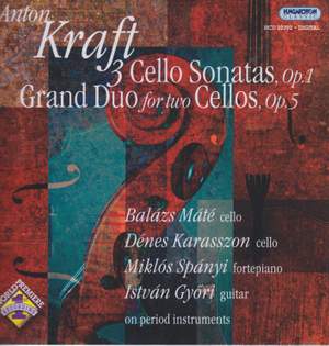 Kraft: Cello Sonatas Nos. 1-3 & Grand Duo for two cellos