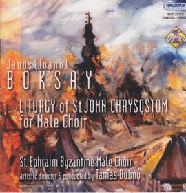 Boksay: Liturgy of St John Chrysostom, for male choir